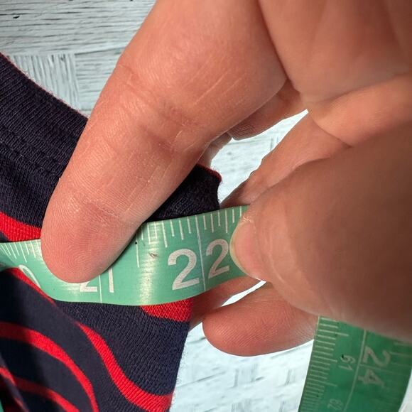 Lane Bryant tank top midi dress knit striped nautical razorback costal plus size - Picture 12 of 15